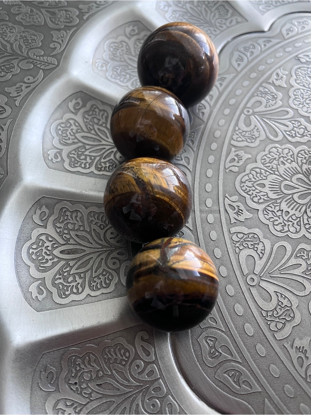 Tiger’s Eye Sphere - Picture 3 of 4